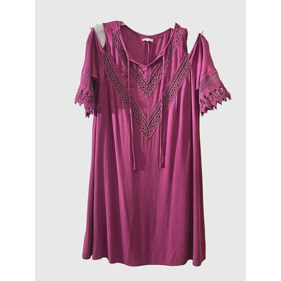 MAURICES Cold Shoulder Tank Dress SIZE 1 - Picture 1 of 8